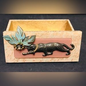 CHASE ADAMS EXQUISITE DESIGNER JEWELRY TRINKET BOX